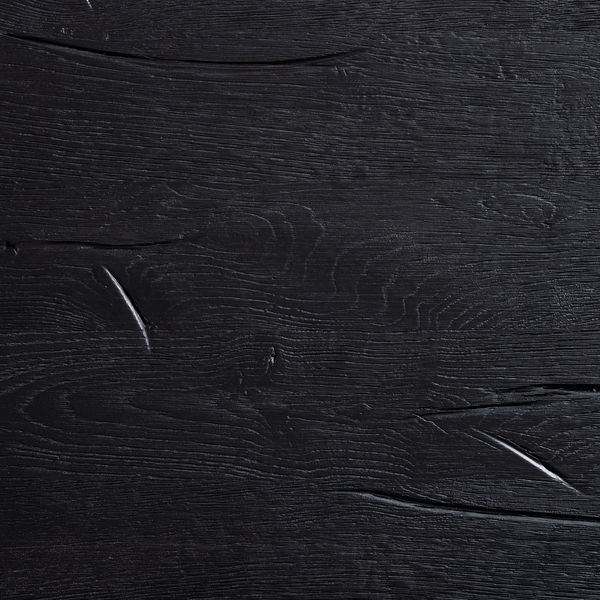 Eiche Rustikal Lack Black Gebürstet